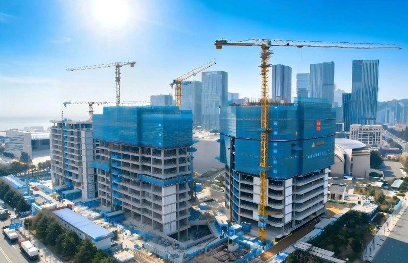 Qingdao Fortune Finance නවෝත්පාදන මධ්‍යස්ථානයේ සාර්ථක මූලික ව්‍යුහය උත්කර්ෂවත් ලෙස සමරන්න