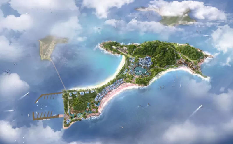 EIHE වානේ ව්යුහය: Yantai Kongtong Wonderland හි Dongyou මාලිගය ගොඩනැගීම
