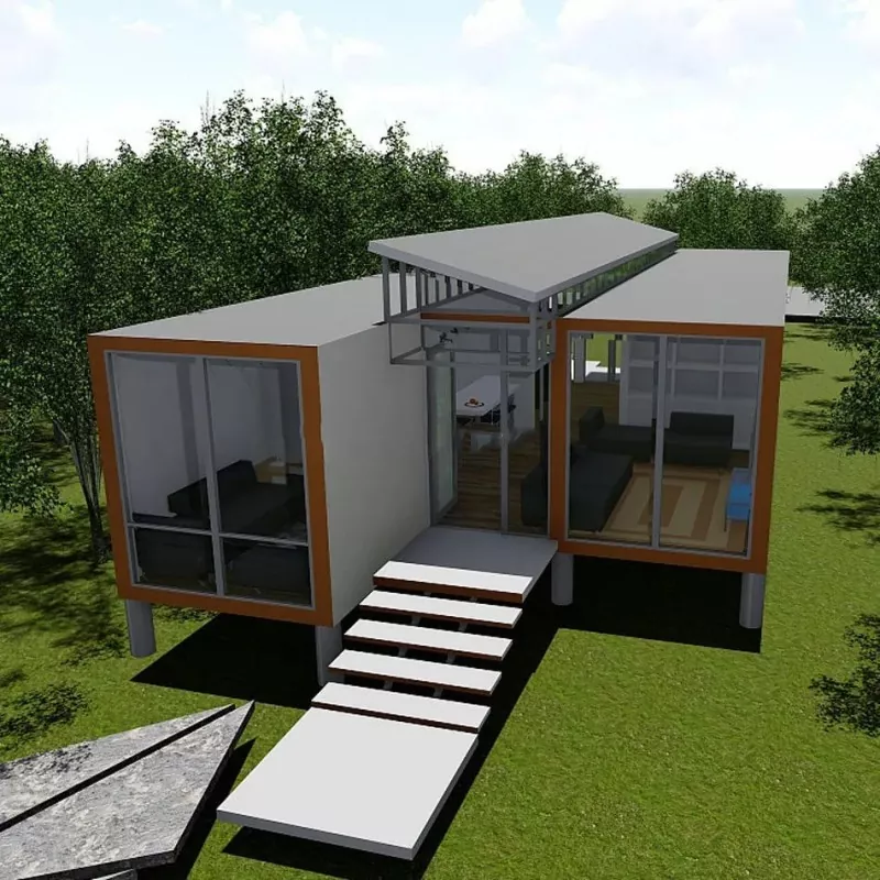 Foldable Prefabricated Steel Structure Home