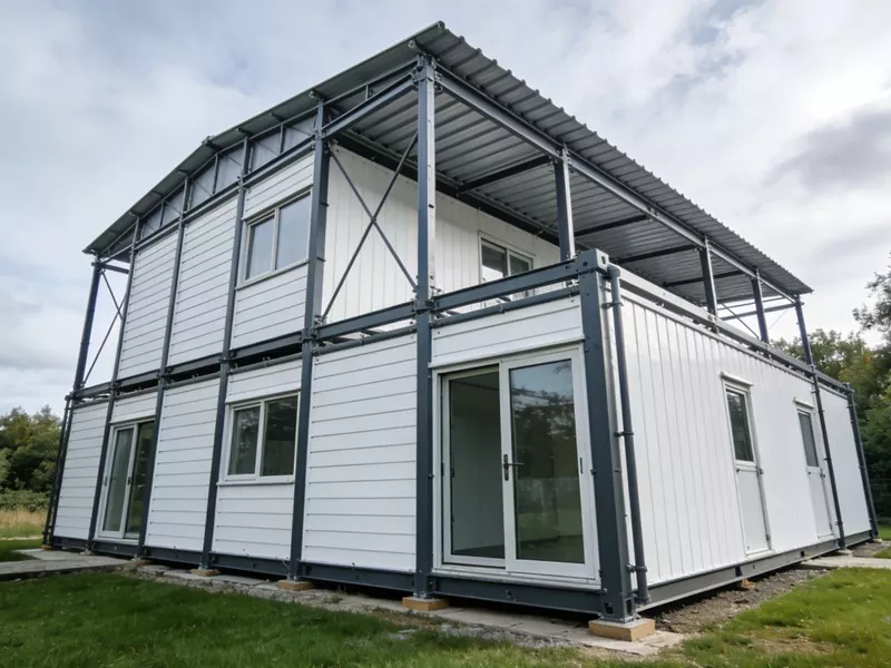 හරිත වානේ ව්යුහය Prefab House