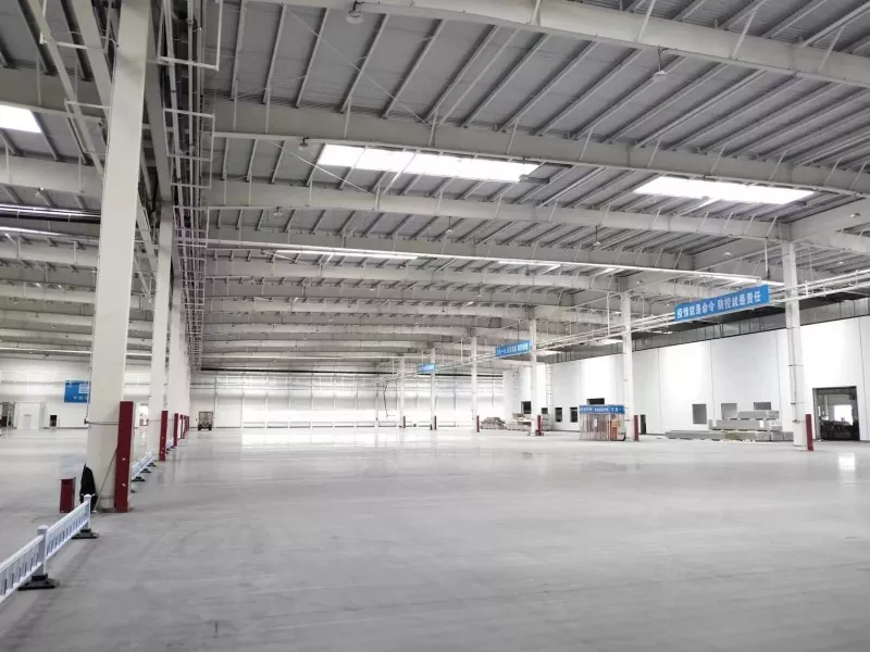 Multi Span Steel Structure ගබඩා ඉදිකිරීම