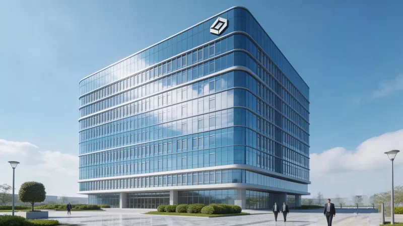 Prefab Steel Frame Office Building ඉදිකිරීම්