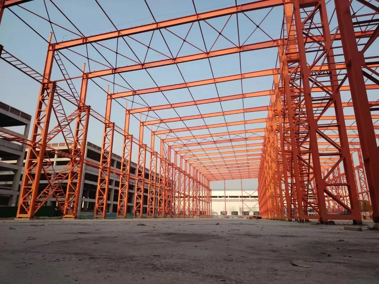 වානේ ව්යුහය Hangar