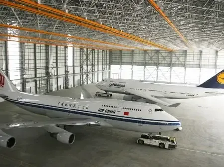 වානේ ව්යුහය නඩත්තු Hangar