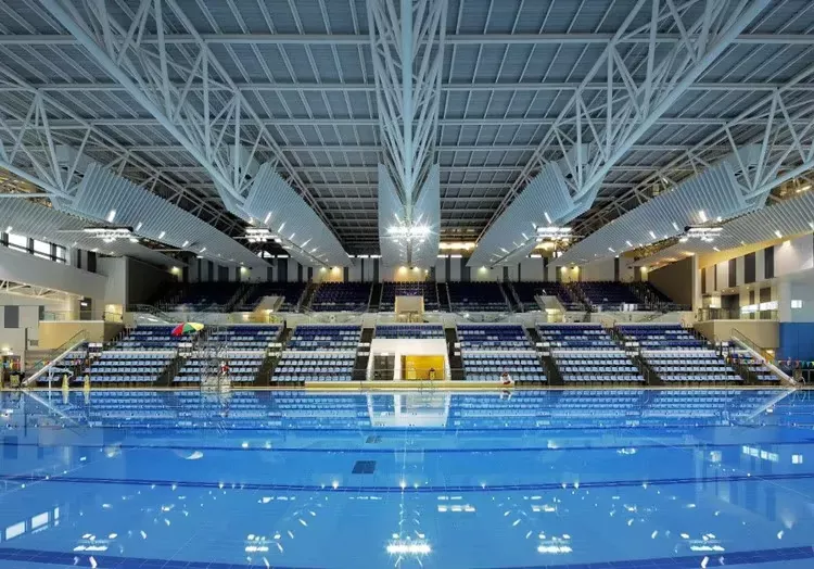 වානේ ව්යුහය Natatorium